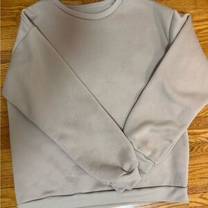 SHEIN Women's Beige Crew Neck Sweater